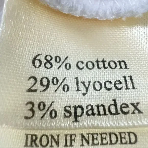 Dylan Oversized Bone White Crewneck Casual Athleisure Comfy Raw Hem Sweatshirt - Picture 9 of 12